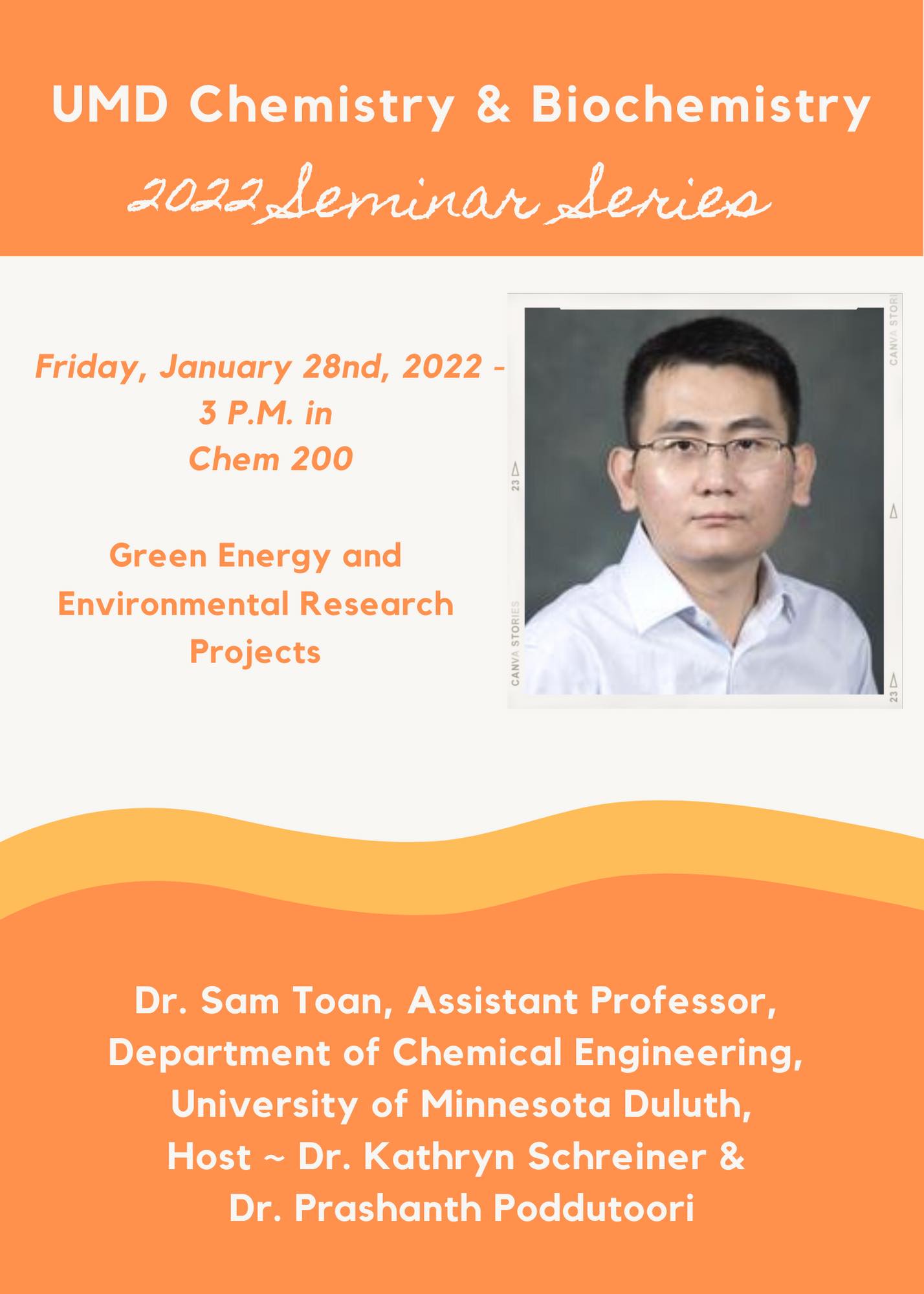 Happy... - UMD Department of Chemistry and Biochemistry