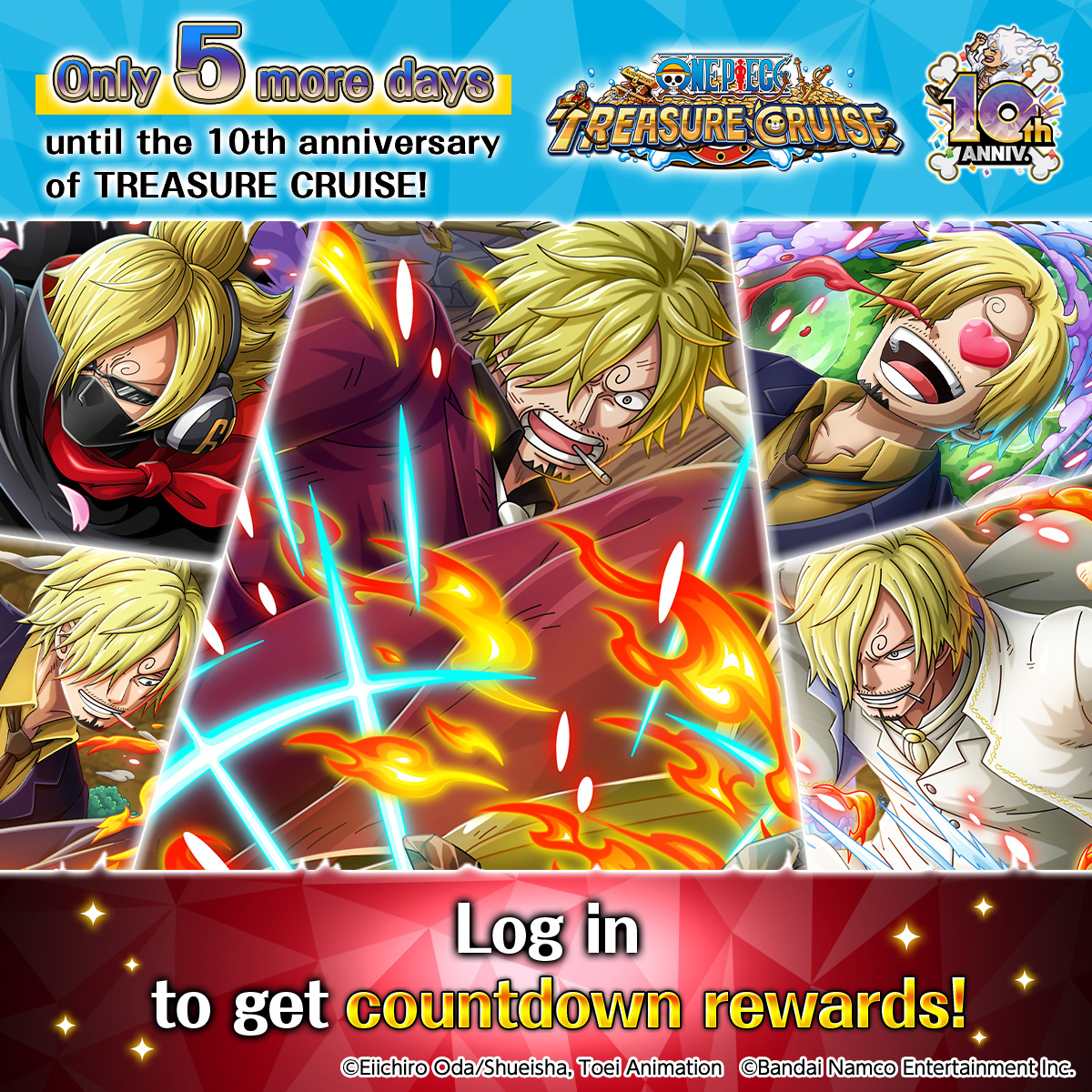 ONE - ? OPTC 10th Anniversary Countdown ? Days until the 10th 