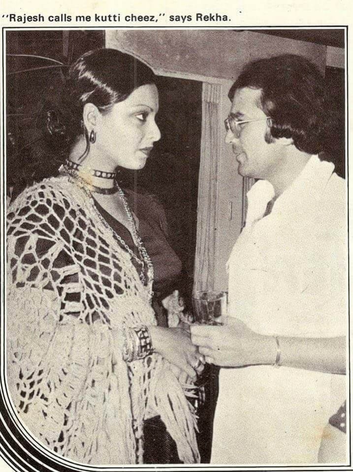 Super Rajesh Khanna with his film Actresses