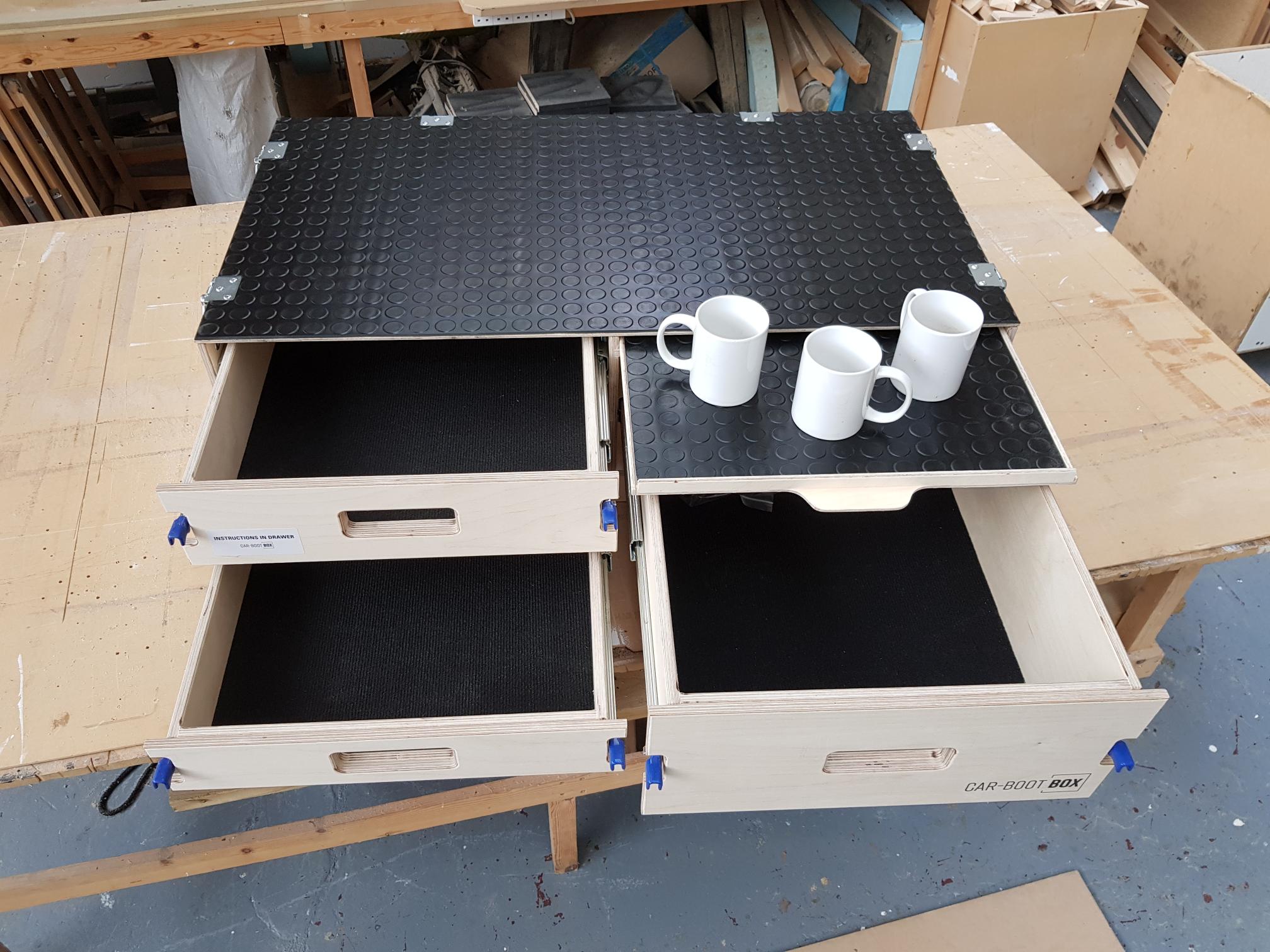Car-Boot Box - Here's a custom three drawer boot box we've... | Facebook