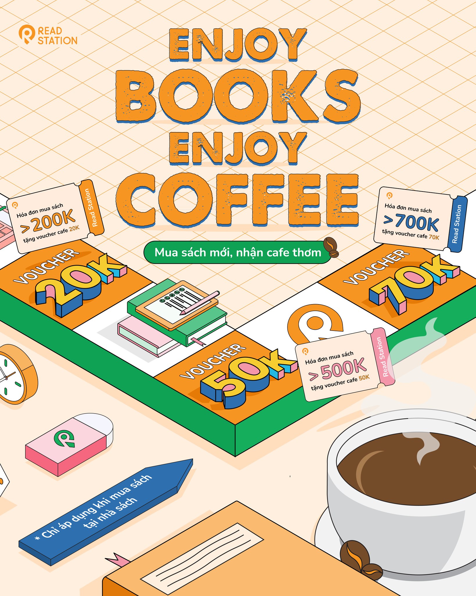 📖 𝐄𝐍𝐉𝐎𝐘 𝐁𝐎𝐎𝐊𝐒,... - Read Station - Book Coffee & Library | Facebook