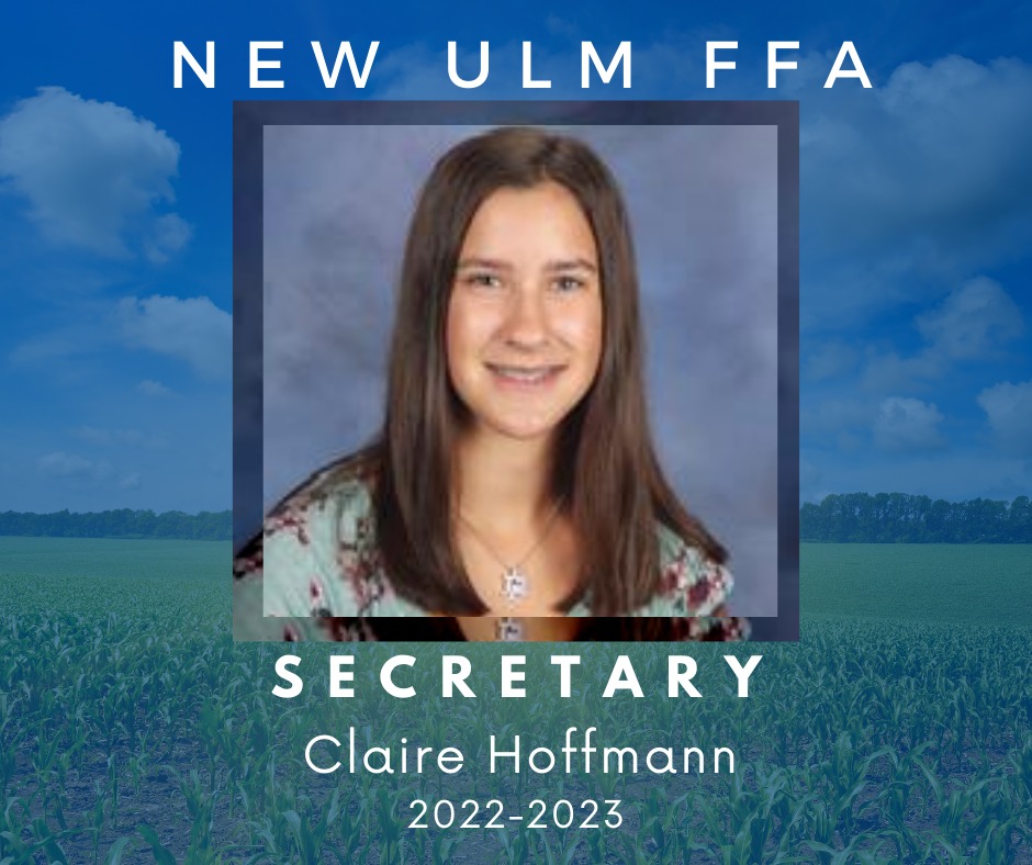 New Ulm FFA - Congratulations to our 2022-2023 New Ulm FFA...