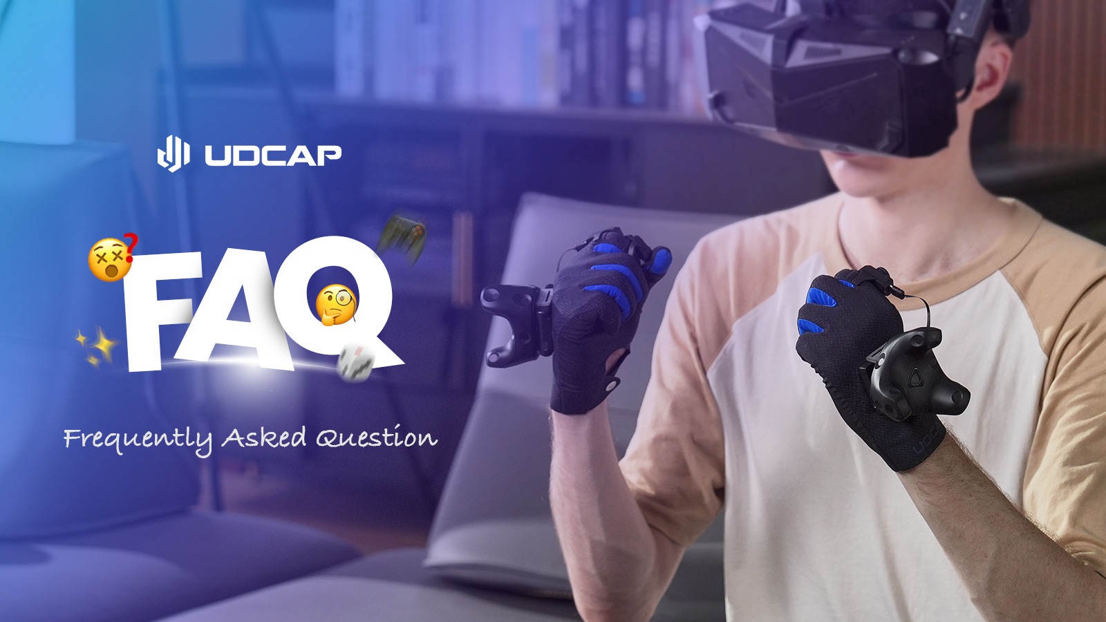 UDCAP VR Gloves Compatibility and Kickstarter Campaign Details