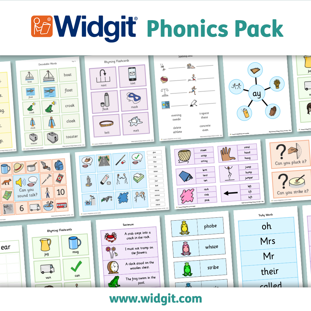 Widgit Software - 🔵 Phonics Pack 🔵 Our Phonics Pack...