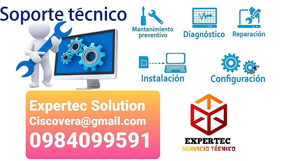 Expertec Soluciones Tecnológicas para su Computador o Laptop. | Cuenca