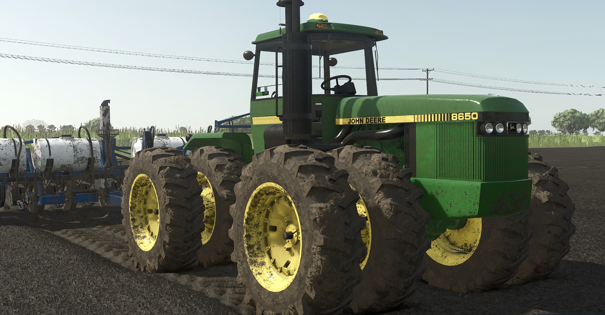P Deluyck Farms updates on 8650 and 4930 sprayer projects