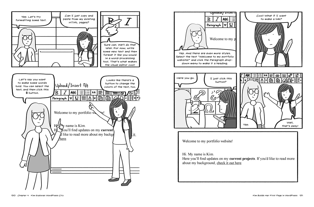 Build Your Own Website: A Comic Guide to HTML, CSS, and WordPress