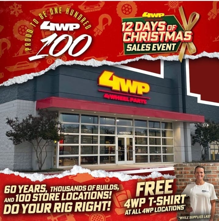 The 100th 4WP Store is OFFICIALLY... - 4 Wheel Parts - Reno | Facebook