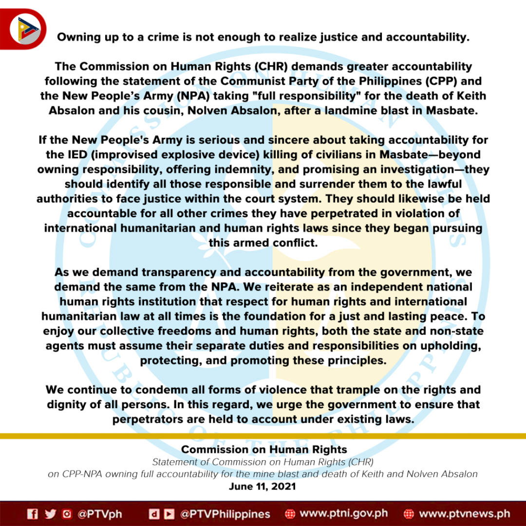 PTV - In a statement addressed to the Communist Party of... | Facebook