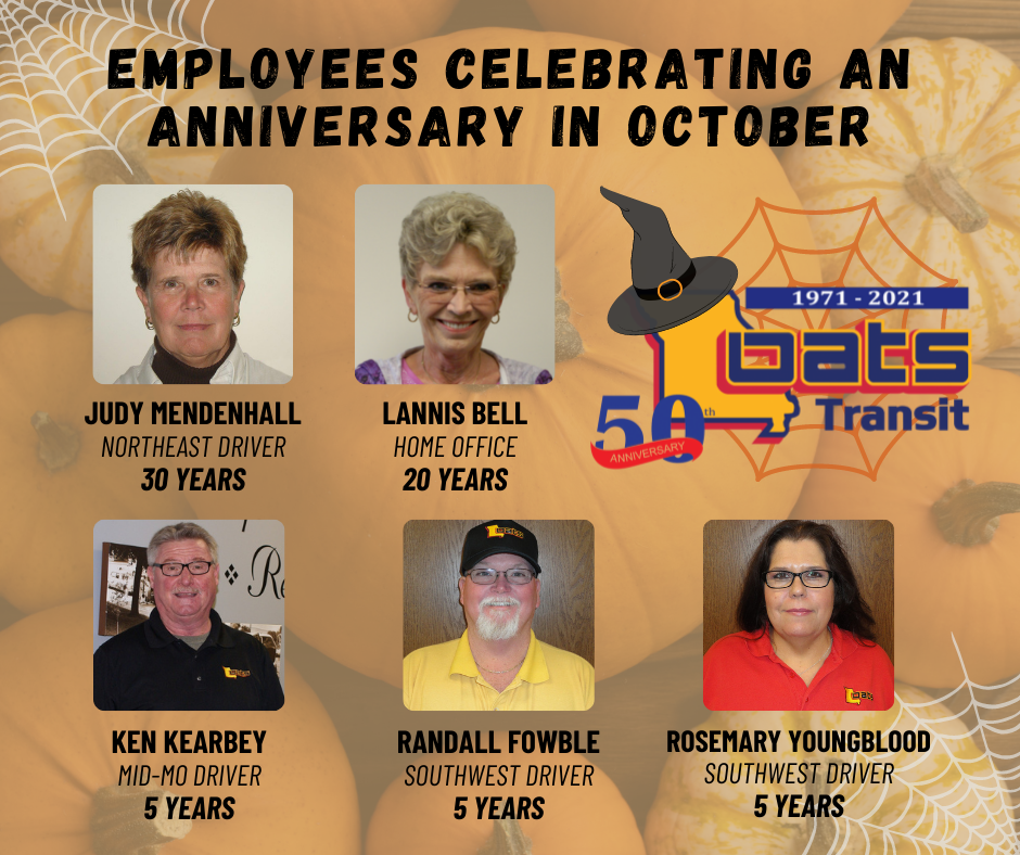OATS Transit - Congratulations to our employees...