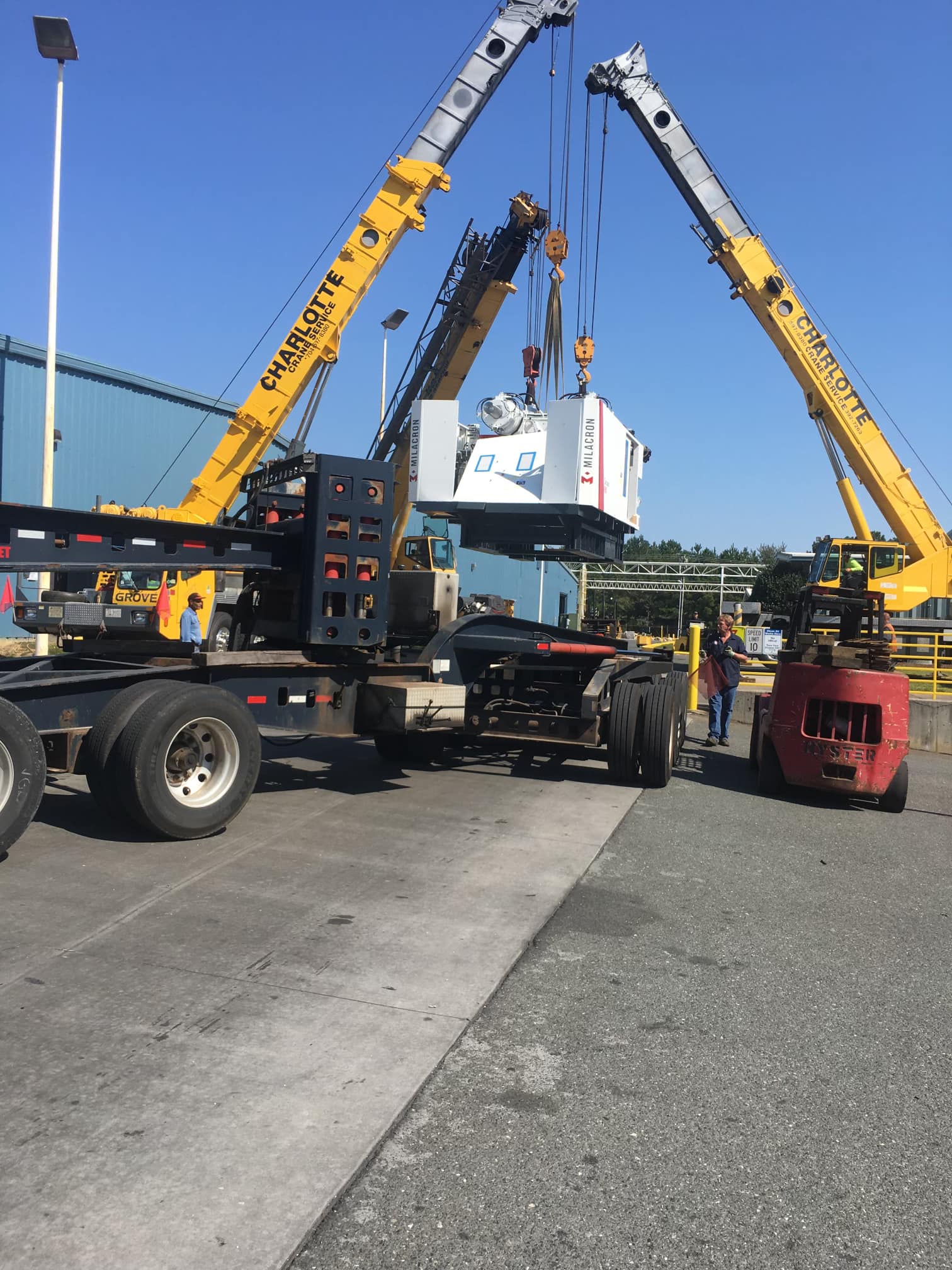 Secrest Rigging Machine Movers | Marshville NC