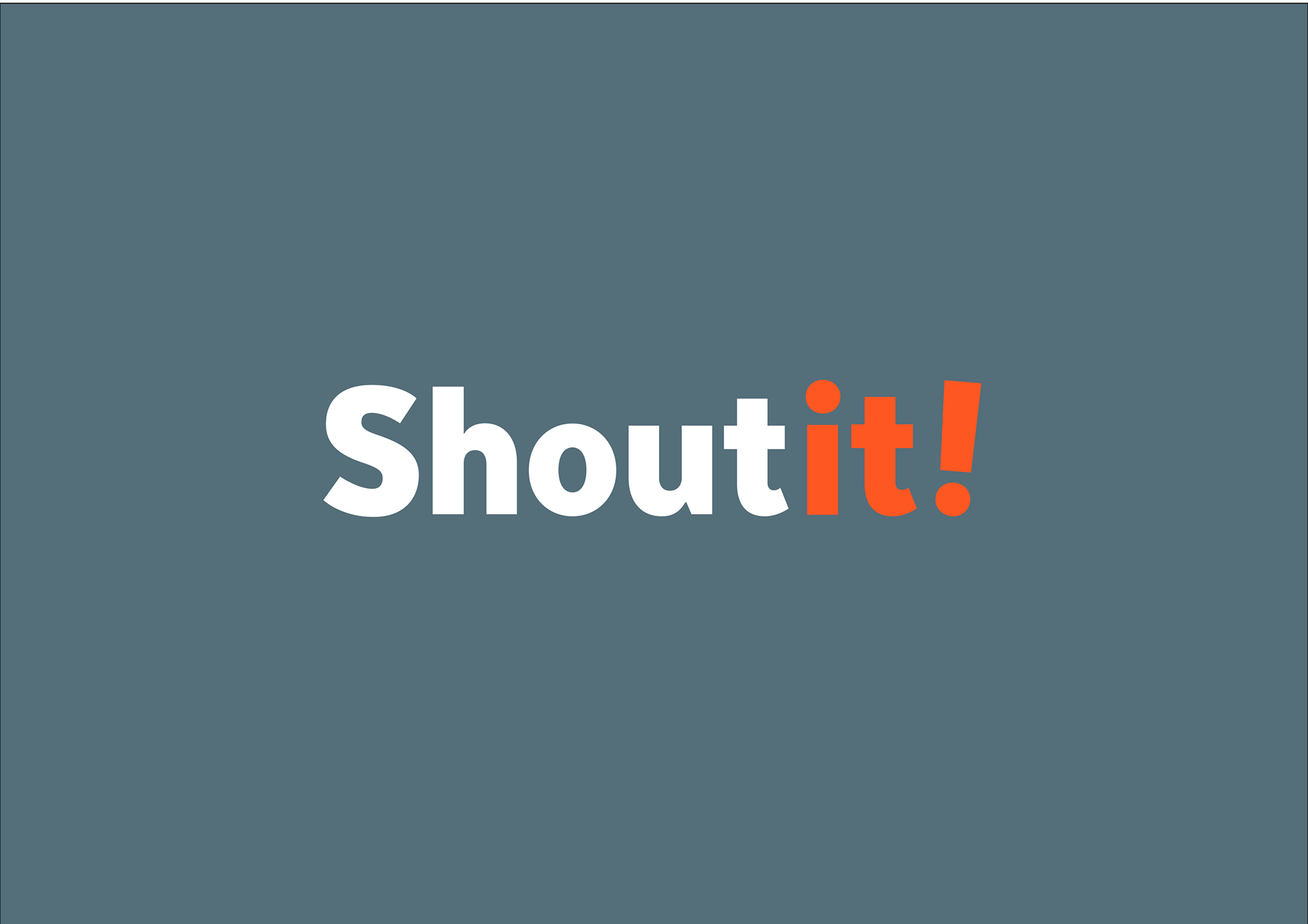 ShoutIt