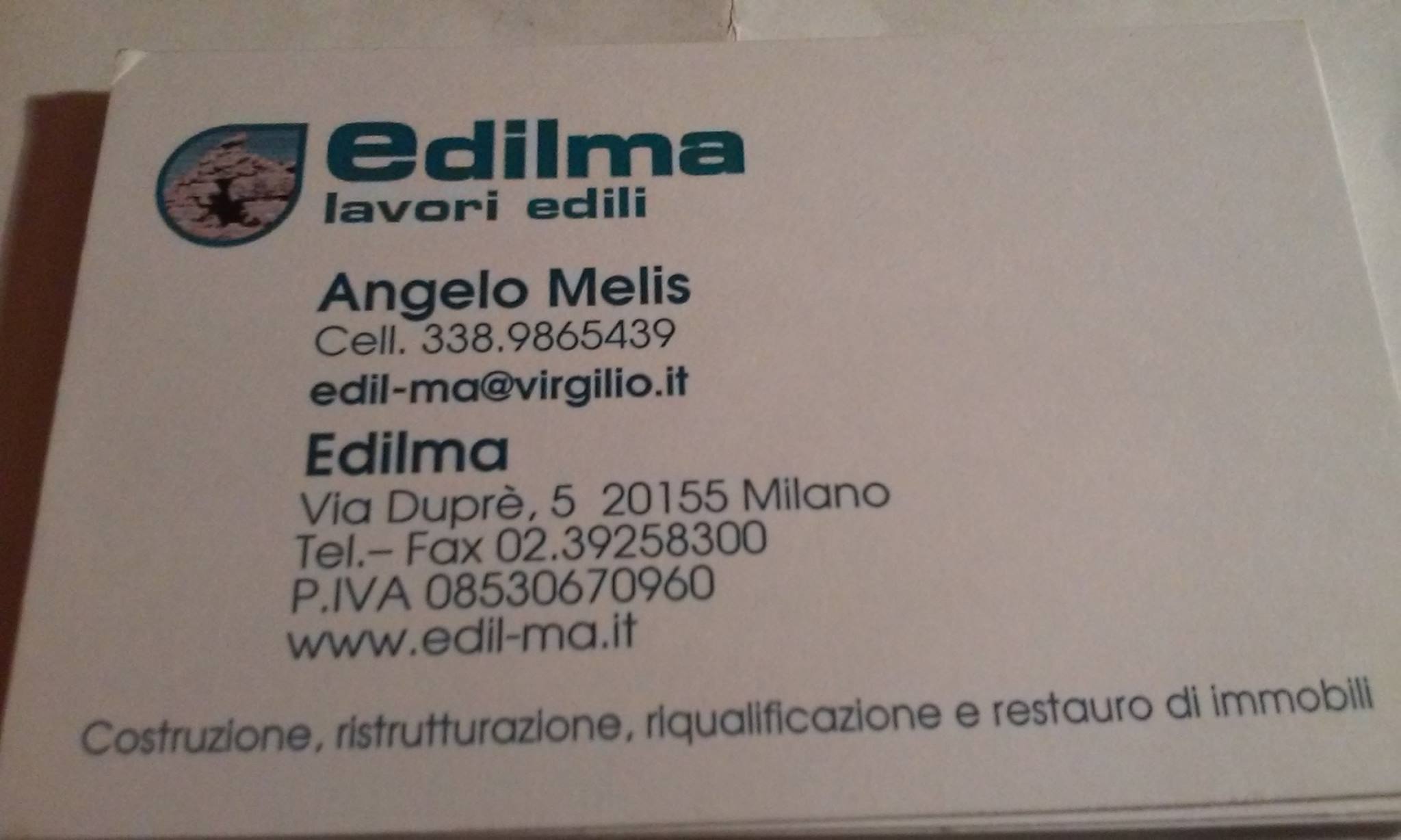 Edilma angelo melis | Milan