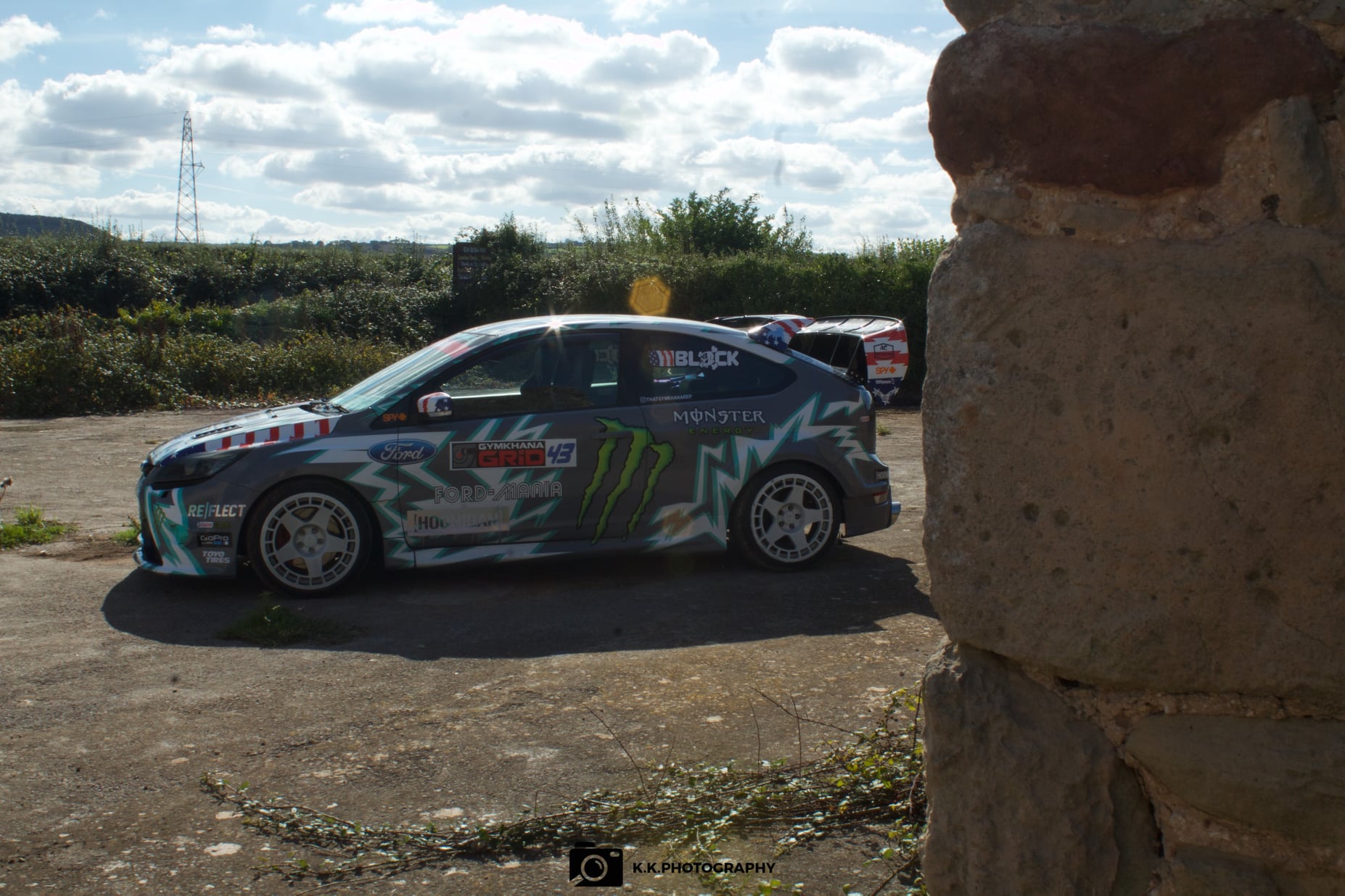 Zac Ganfield 2009 Mk2 Ford Focus RS Ken Block WRC Conversion