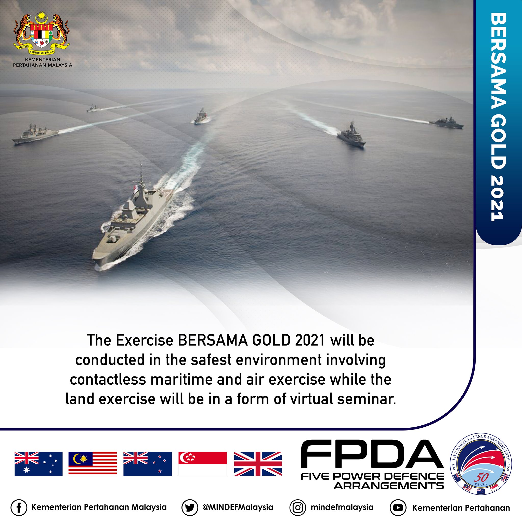 The Exercise BERSAMA... - Kementerian Pertahanan Malaysia