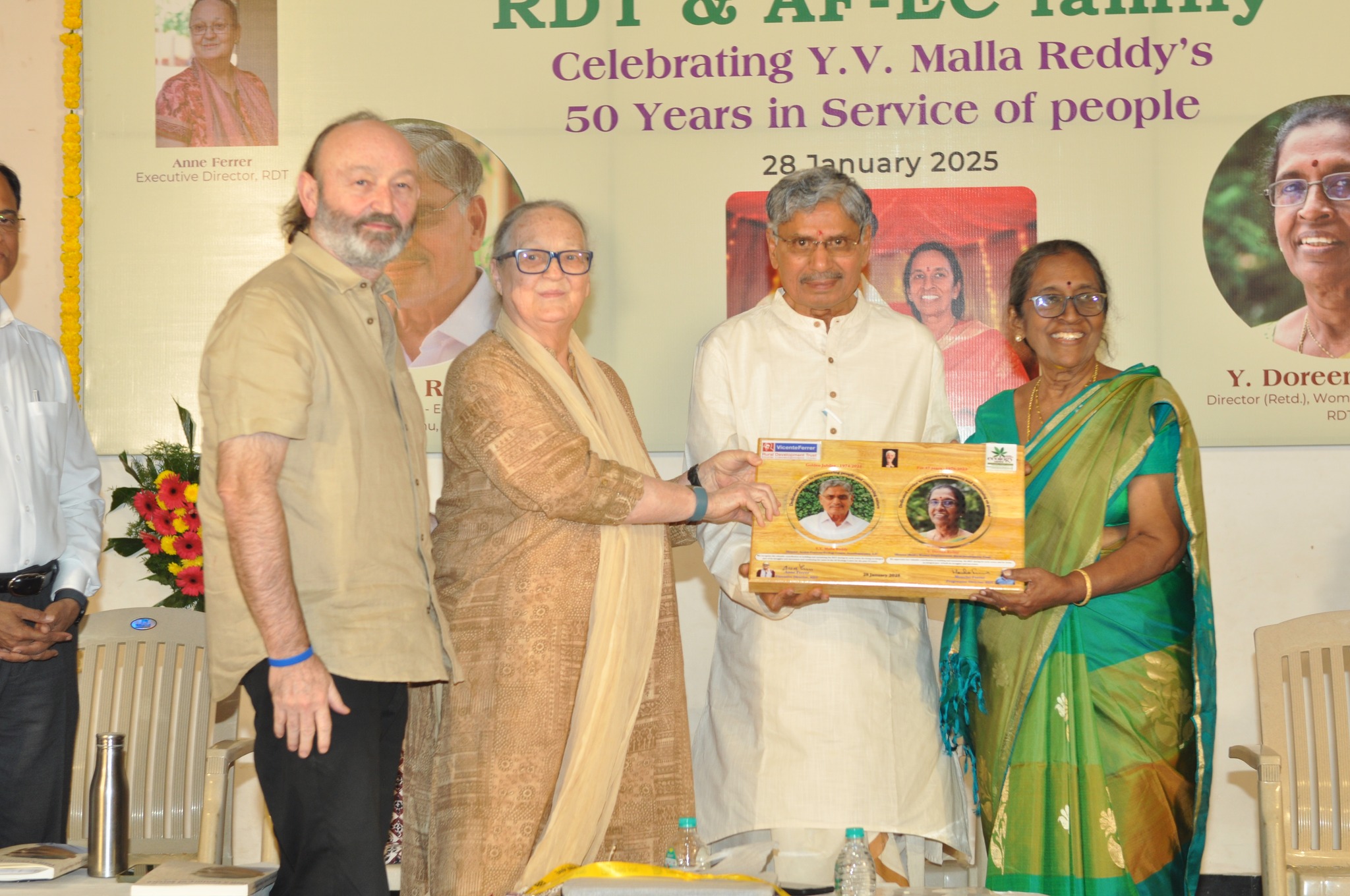 Accion Fraterna - Y.V. Malla Reddy Completes 50 Years of... | Facebook