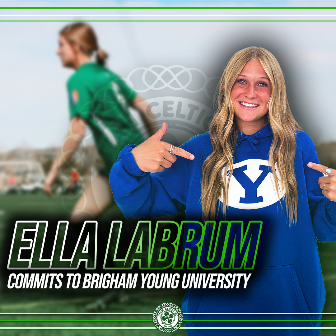Utah Celtic FC - Congratulations to Ella Labrum! 🎉 ... | Facebook