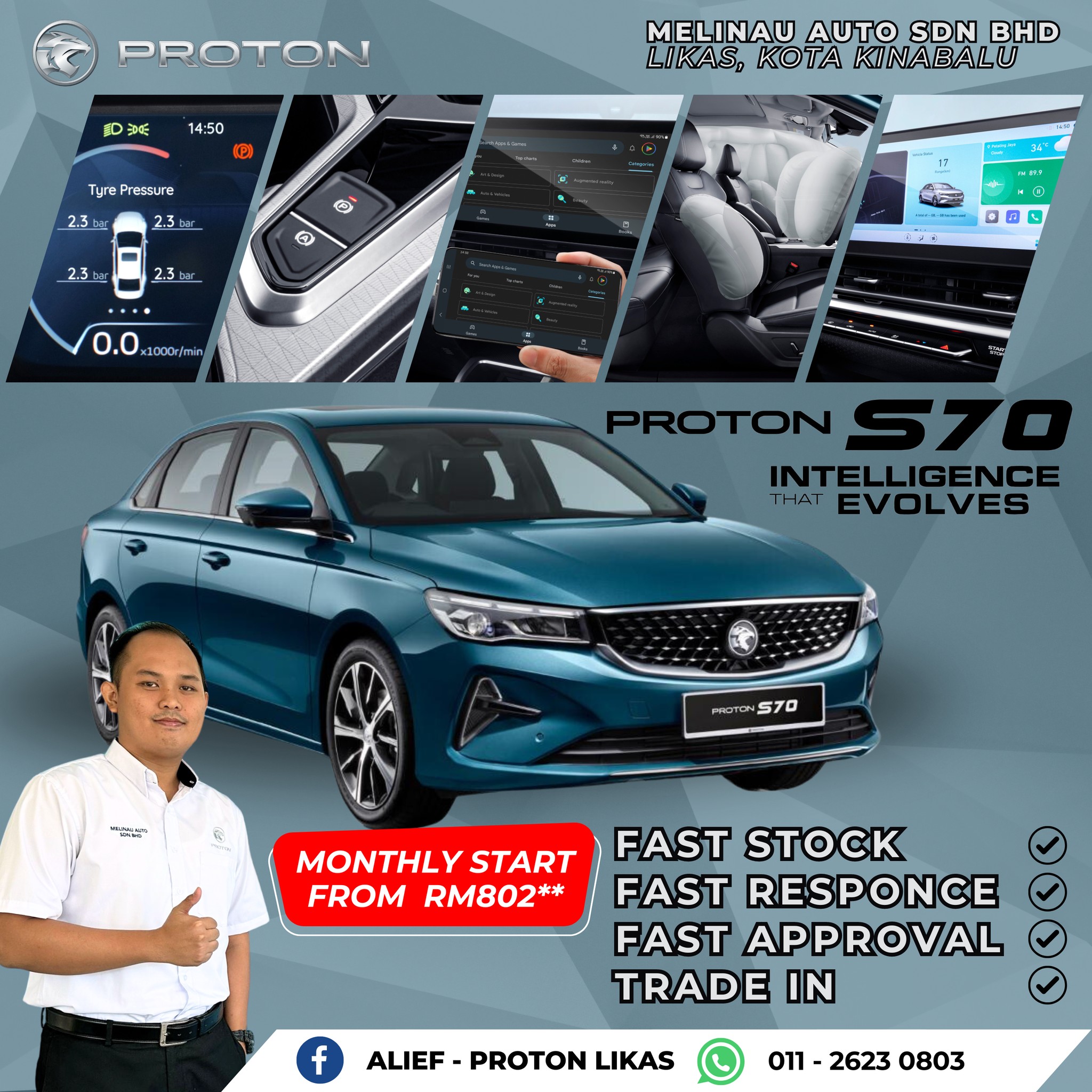Proton Melinau Auto KK - Alief | Kota Kinabalu