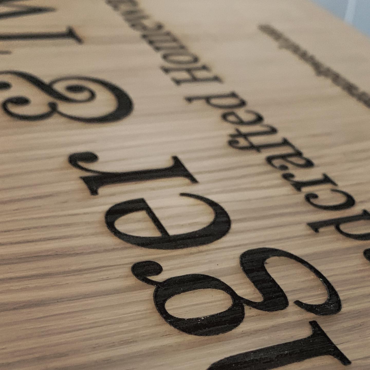 Ginger & Tweed - A glimpse at some new signage for our...