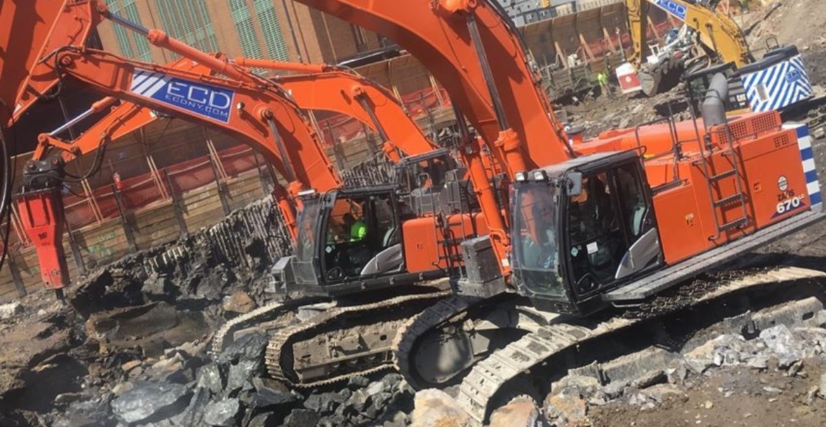 Check out this Hitachi ZX870 excavator standing proud in Holland