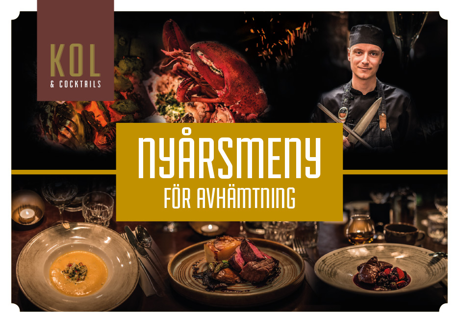 KOL - NYÅRSMENY TAKE AWAY För dig som hellre tar hand om dina gäster än ...