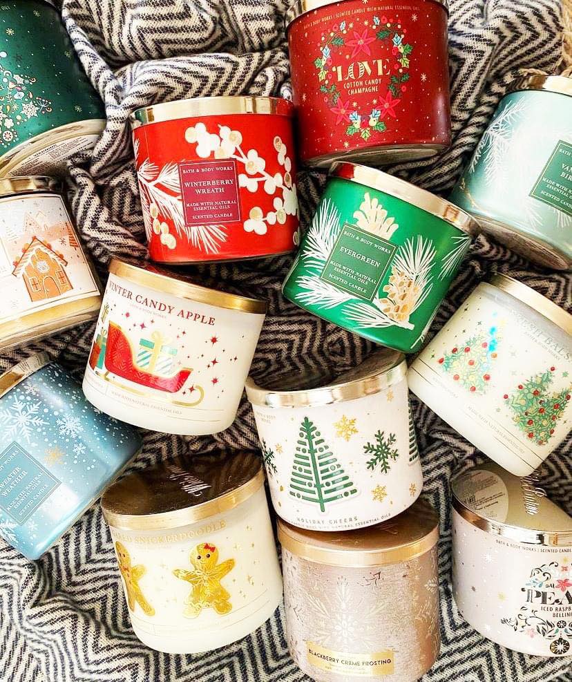 Avalon Mall's 3-wick candle sale for $11.95