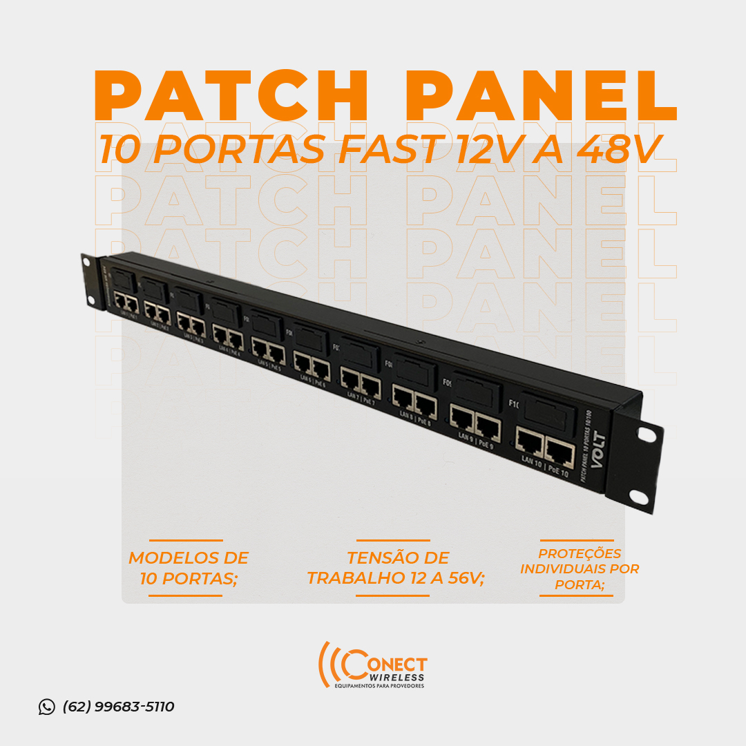 Conect Wireless - O Patch Panel Evolution SNMP foi...