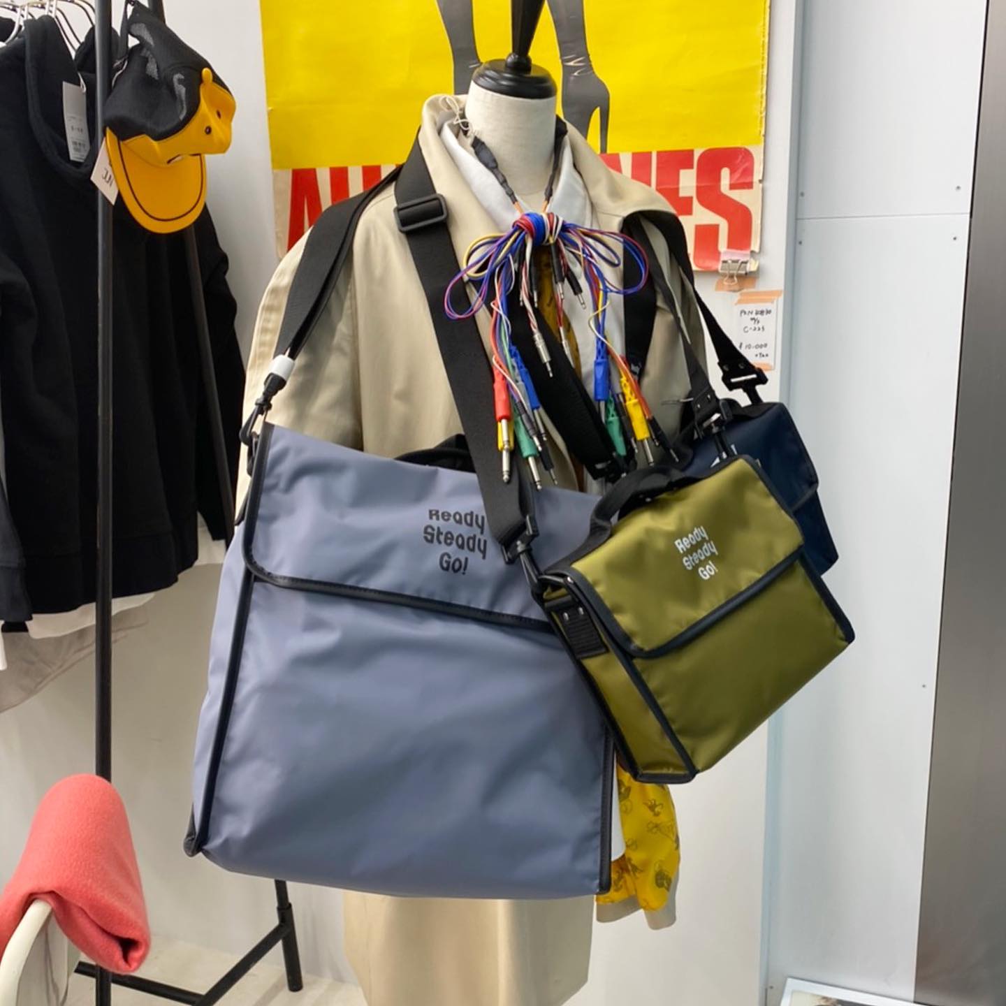 Ready Steady Go!」×「渋谷直角」エクスクルーシブバッグ﻿ ﻿ 特別に 