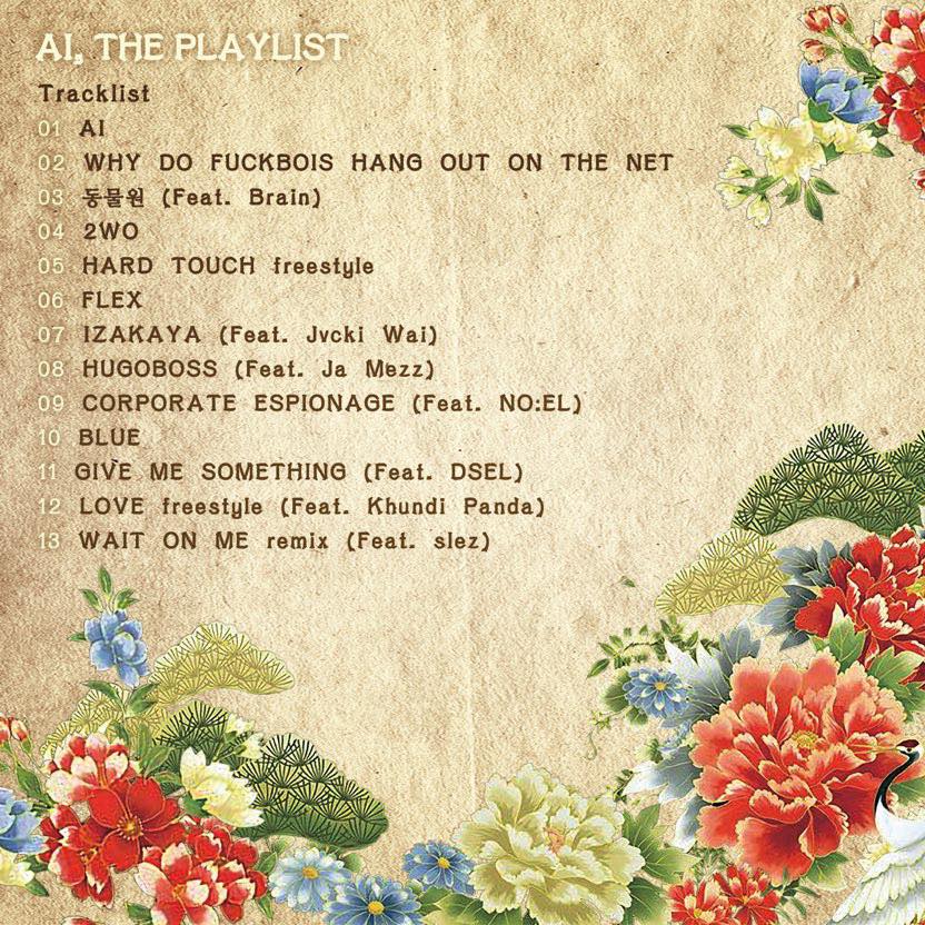 3.10.6PM Kid Milli 정규 1집 [AI, THE PLAYLIST] _ Artwork by #ringring