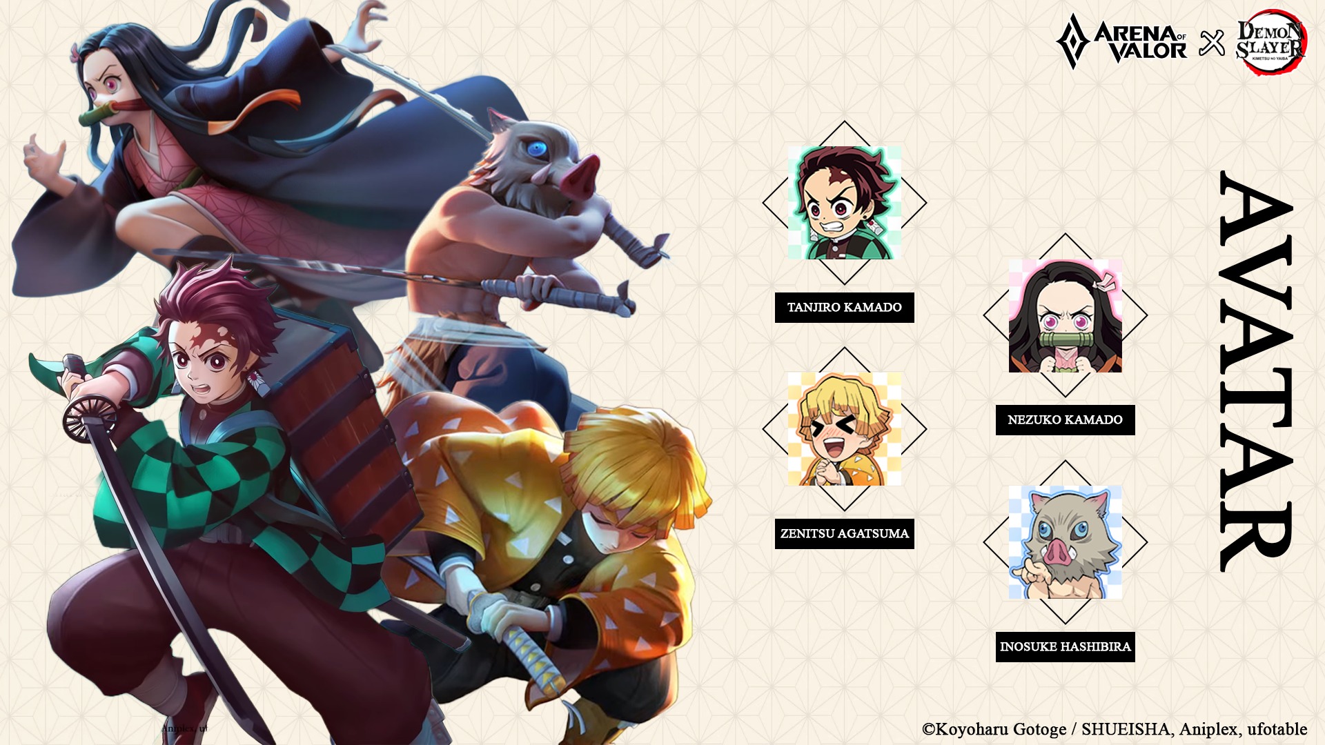 AOV - 『 Arena of Valor 』x 『 Demon Slayer: Kimetsu No Yaiba Part 2 ...