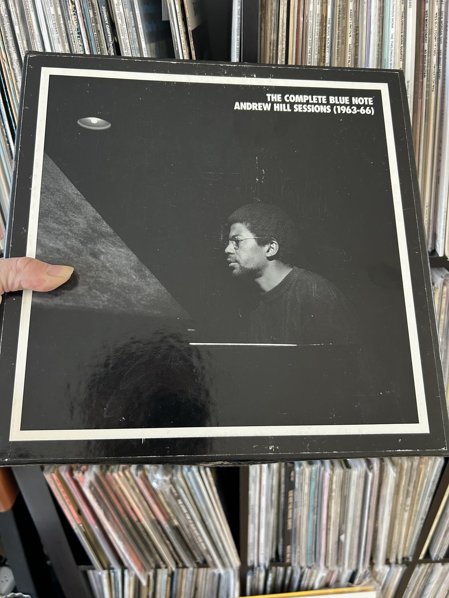 Andrew Hill's Compulsion vinyl album on Blue Note