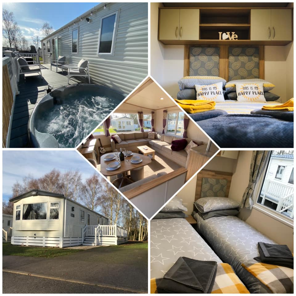 Tattershal... - Tattershall lakes luxury caravan with hot tub.