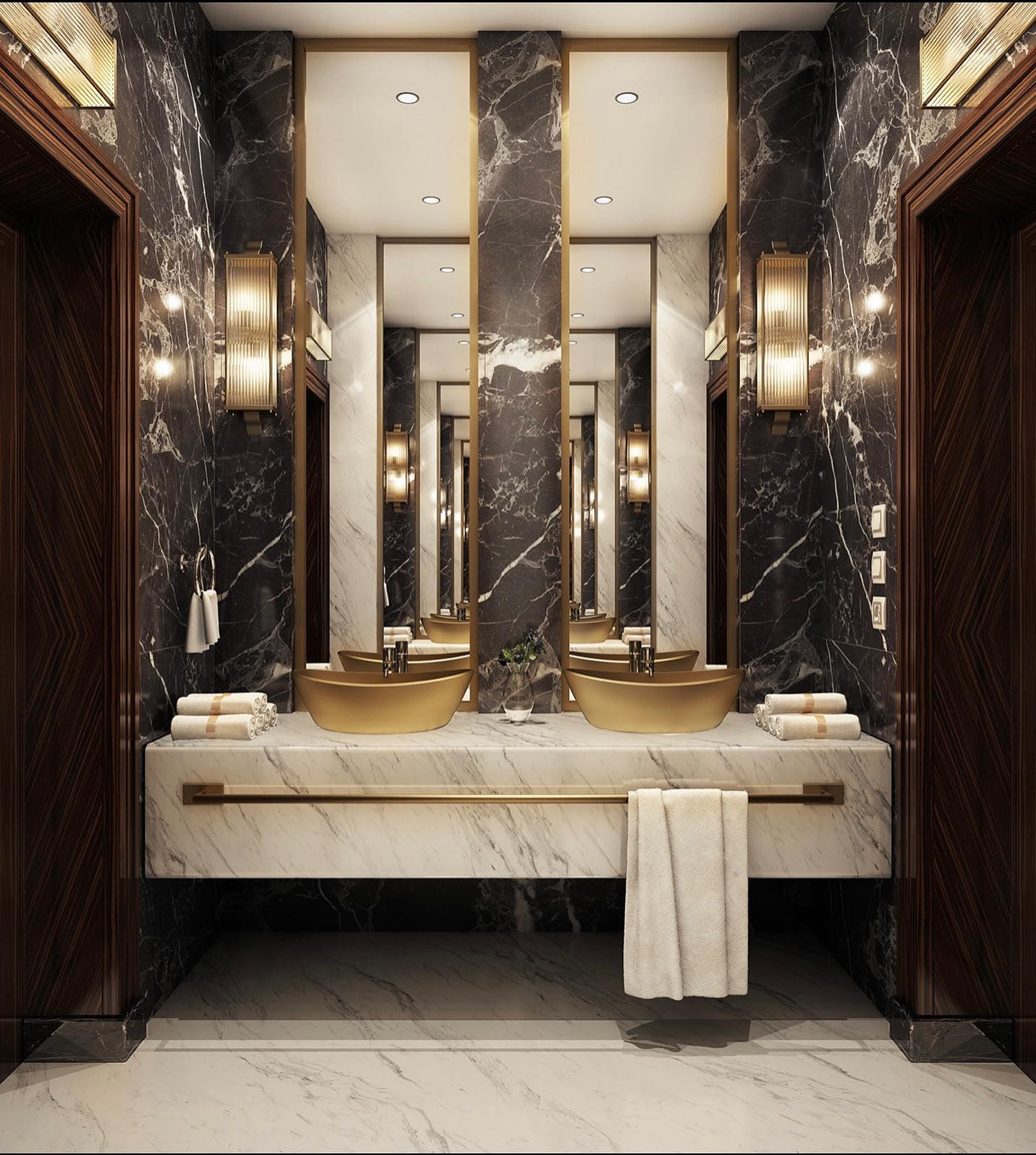 Pearl Design Interiors - I am crushing over this bathroom design!😍 # ...