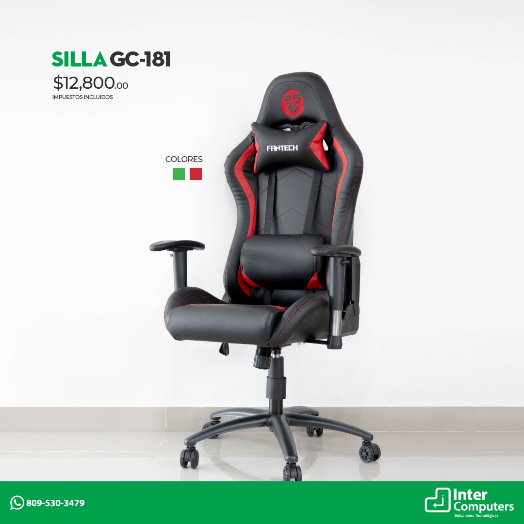 Inter Computers - Sillas Gamer en varios modelos y...