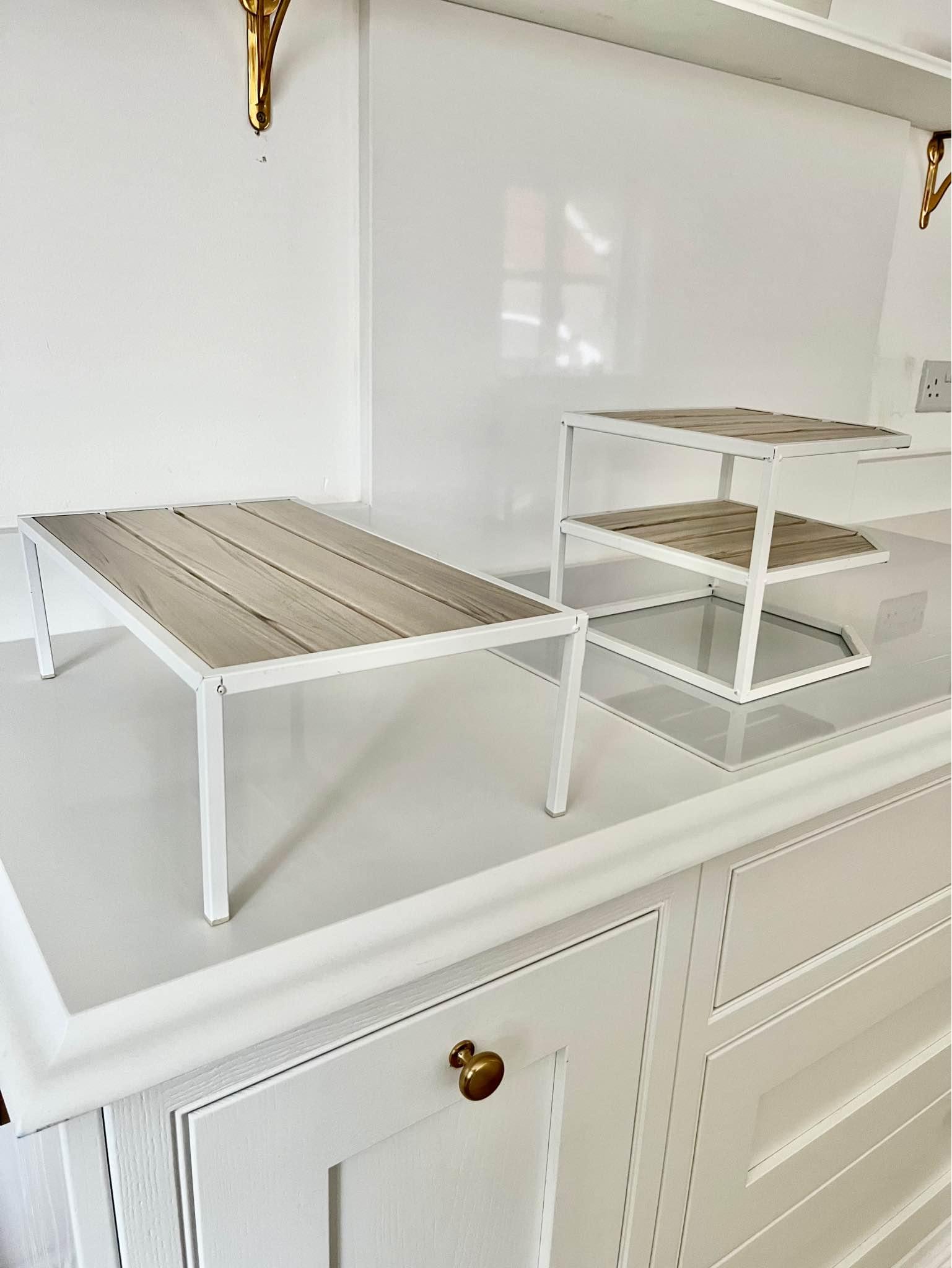 Kitchen storage plate stacker and cup shelf - Dish Racks - Nantwich ...