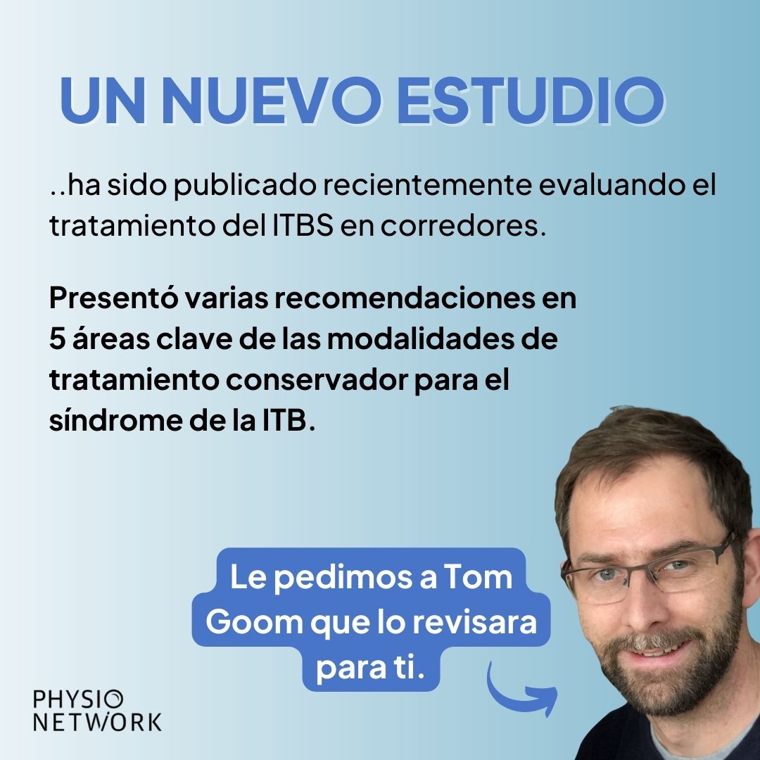 🦵 Tratamiento del síndrome de la... - Physio Network Español