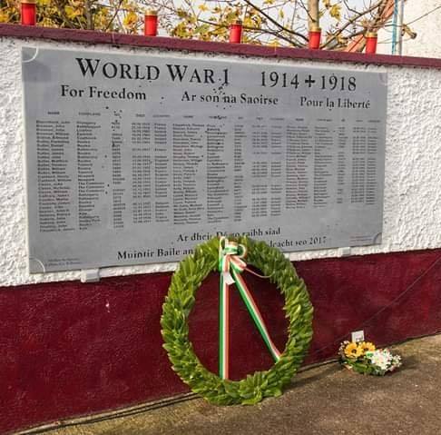 Remembering those from... - Ballingarry Memorial WW1 | Facebook