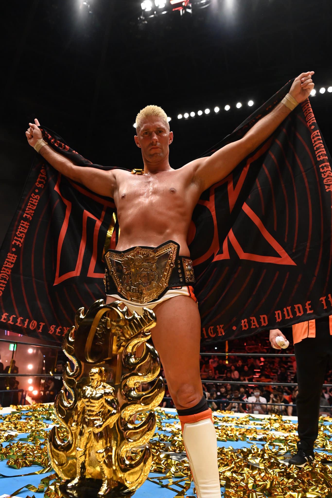 Congratulations to the NEW IWGP World Heavyweight Champion Zack