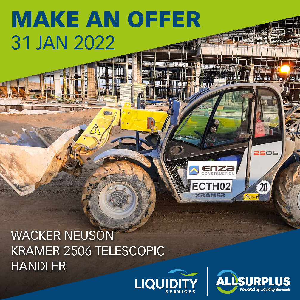 Make An Offer | Wacker... - Liquidity Services South Africa