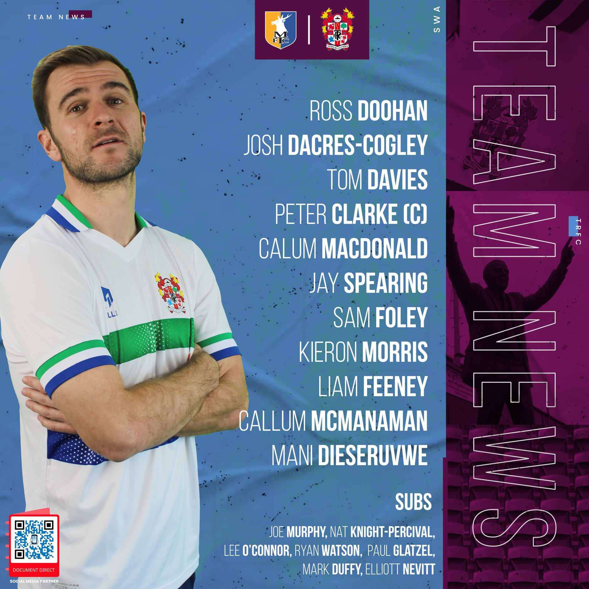 Tranmere Rovers - 👏 Here's how we line up this... | Facebook
