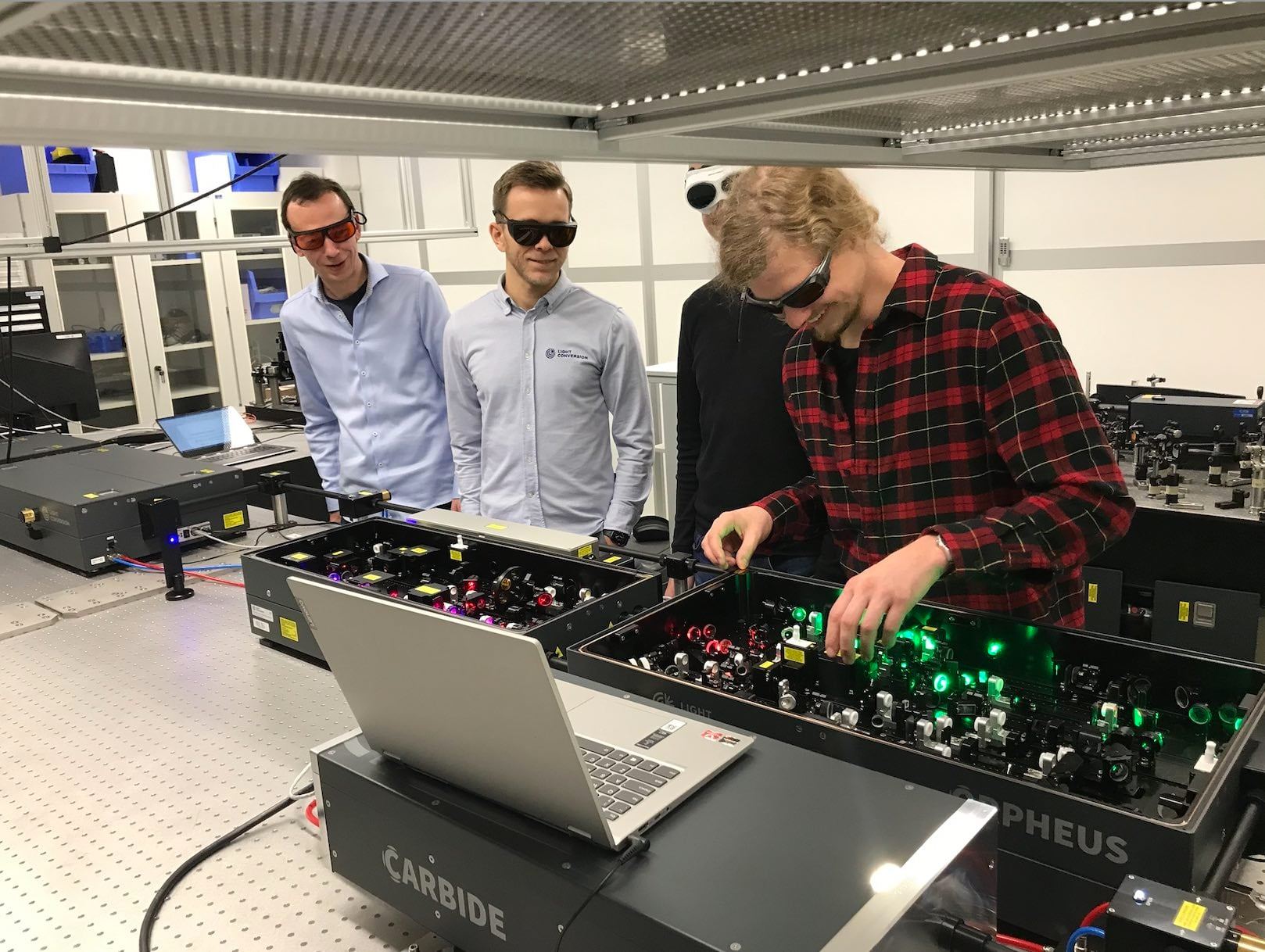 Light Conversion - A state-of-the-art laser system with two optical ...