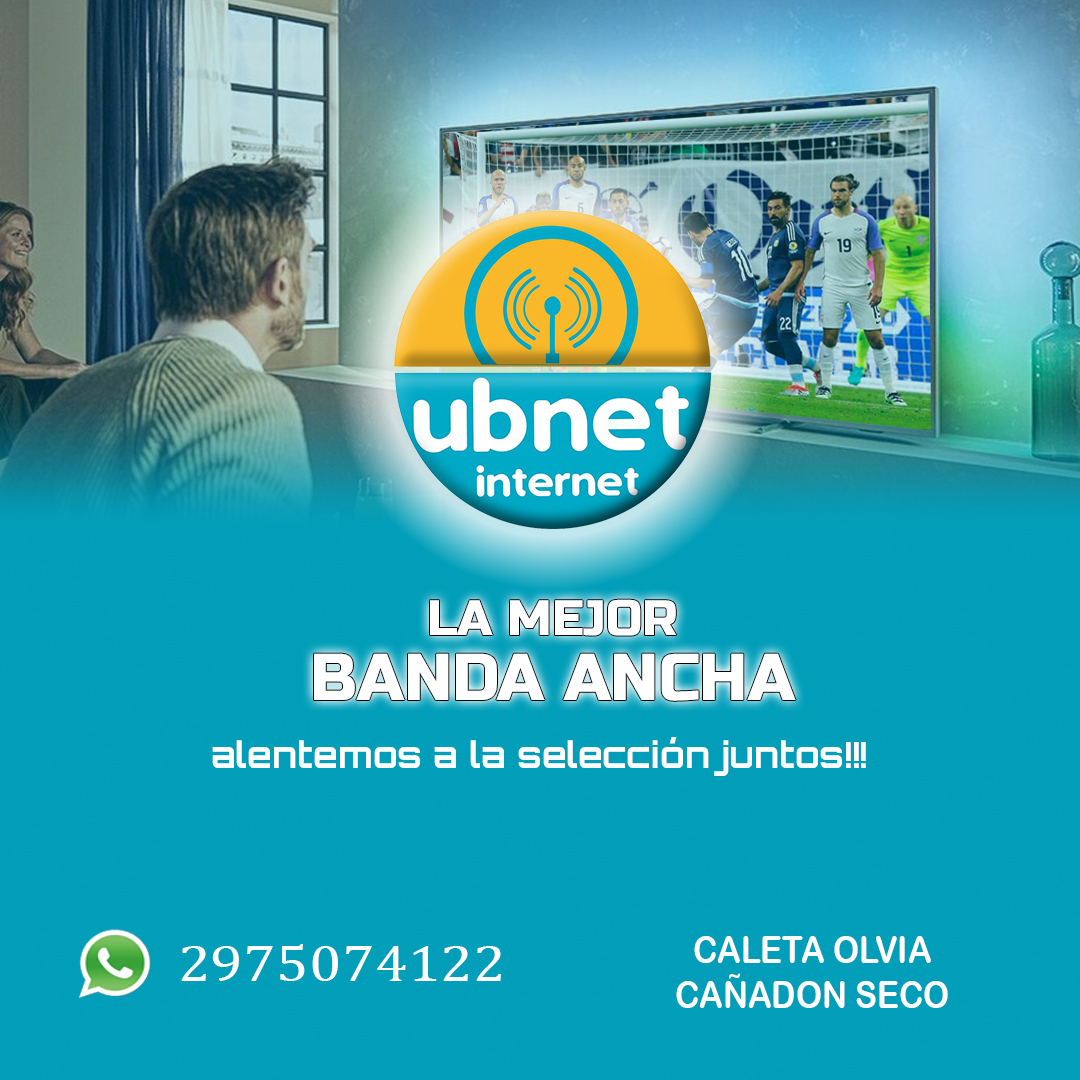 UBNET - CON LA MEJOR BANDA ANCHA!!! Mira el mundial...