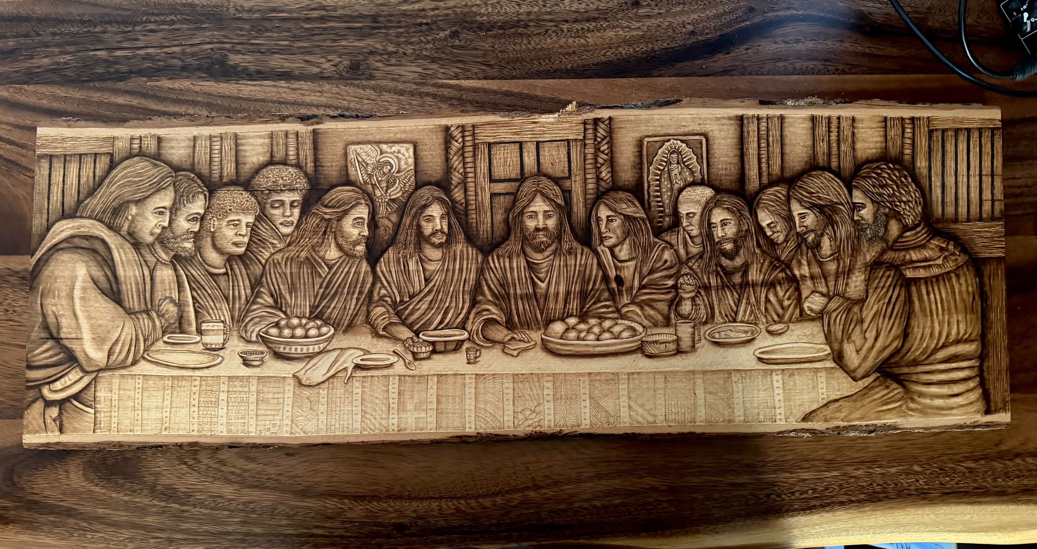 80hrs on this Last Supper, still working