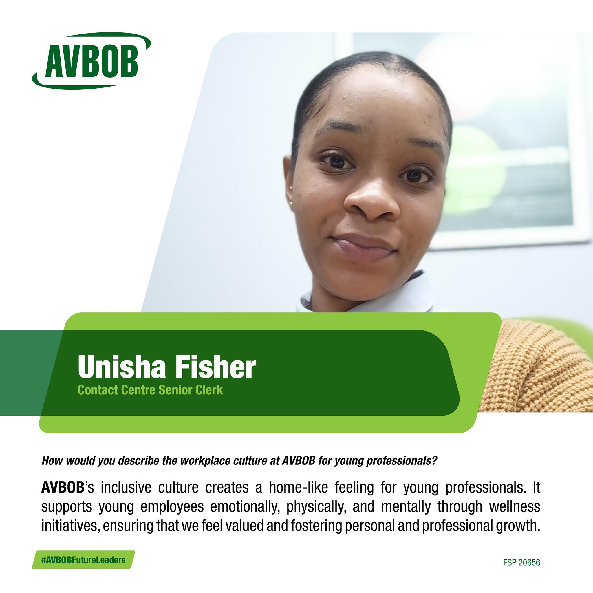 #AVBOBFutureLeaders Meet Unisha... - AVBOB South Africa