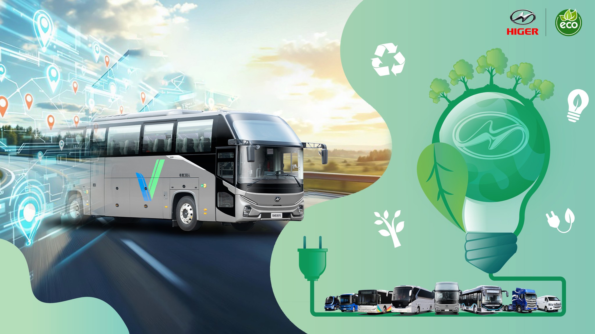 The combination of new energy and... - Higer Bus Global | Facebook