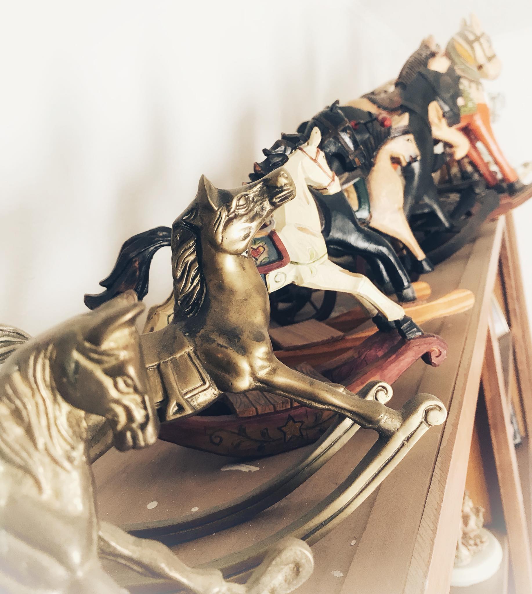beautiful collection..vintage horses..from 1980's..❤️