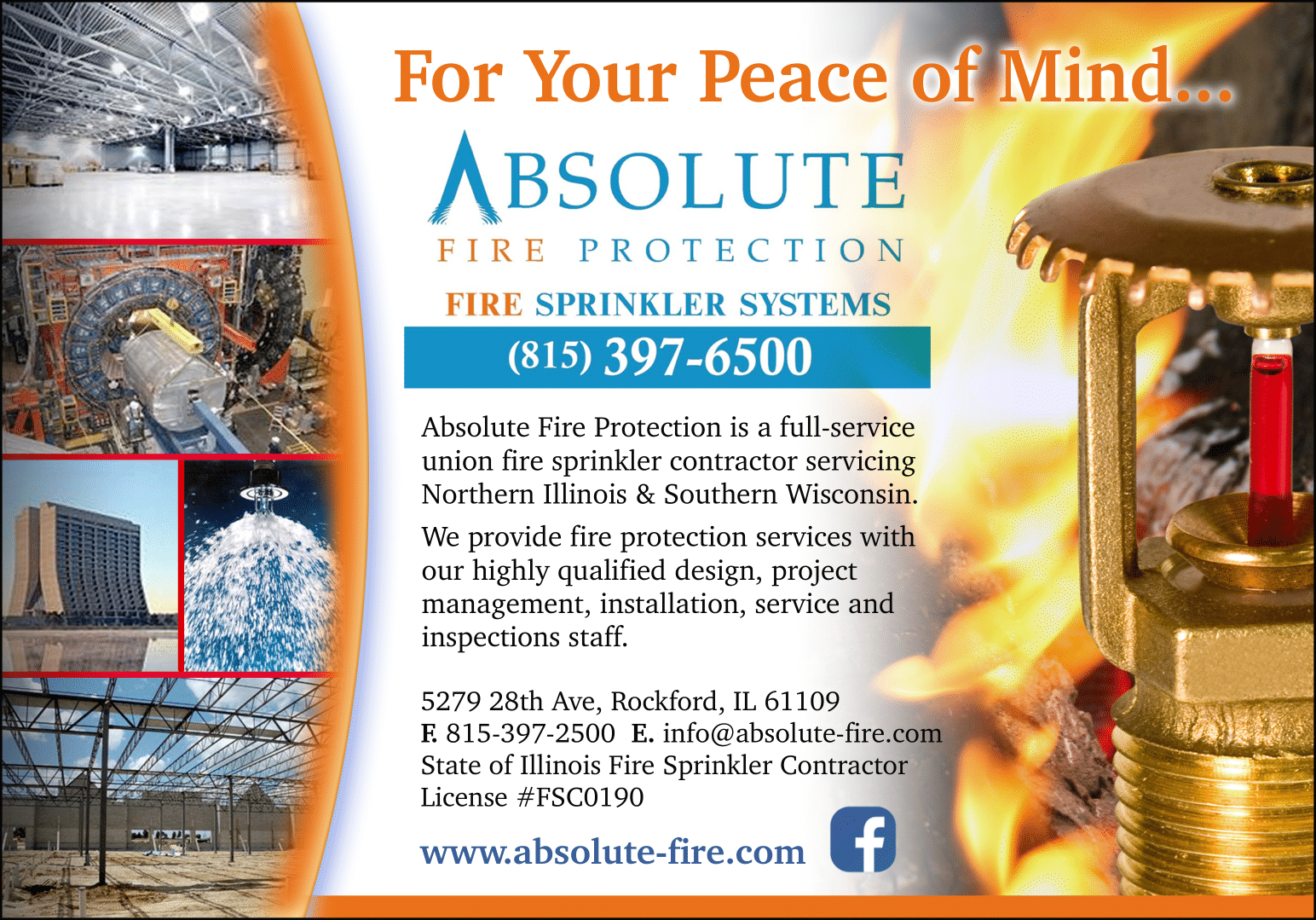 Absolute Fire Protection | Rockford IL