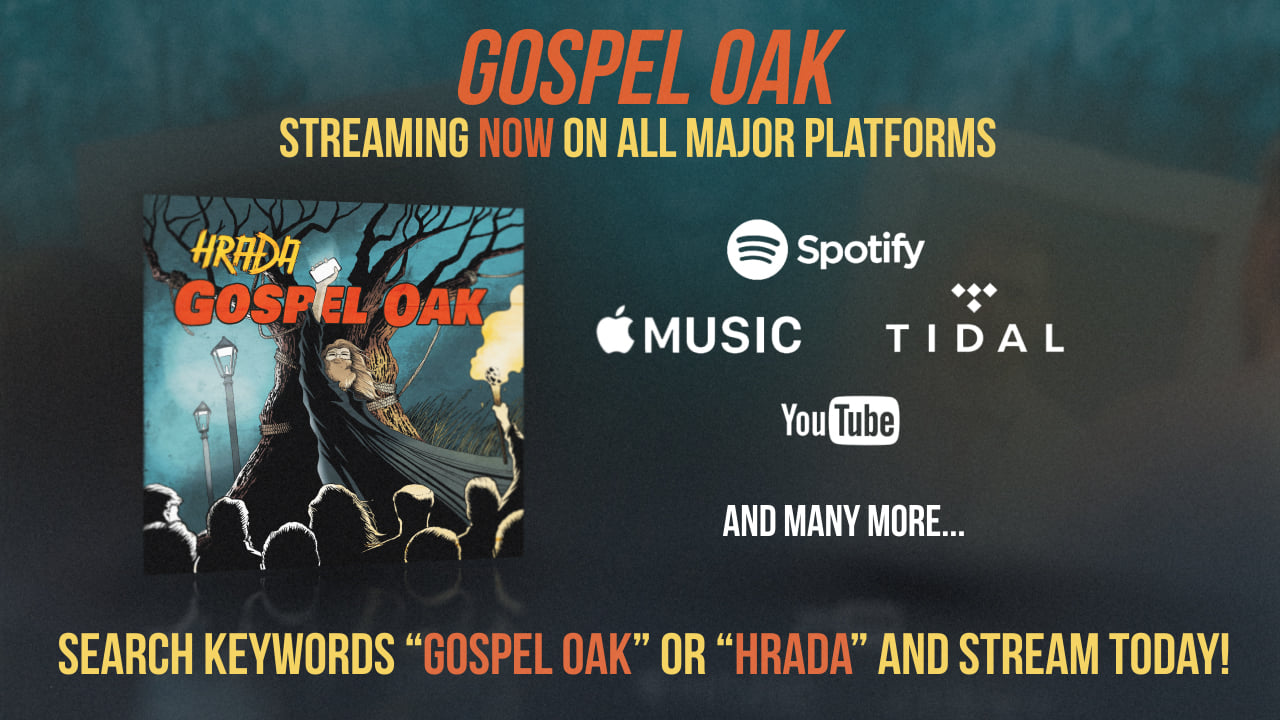 Our new song 'Gospel Oak' will be released this Thursday 2nd July