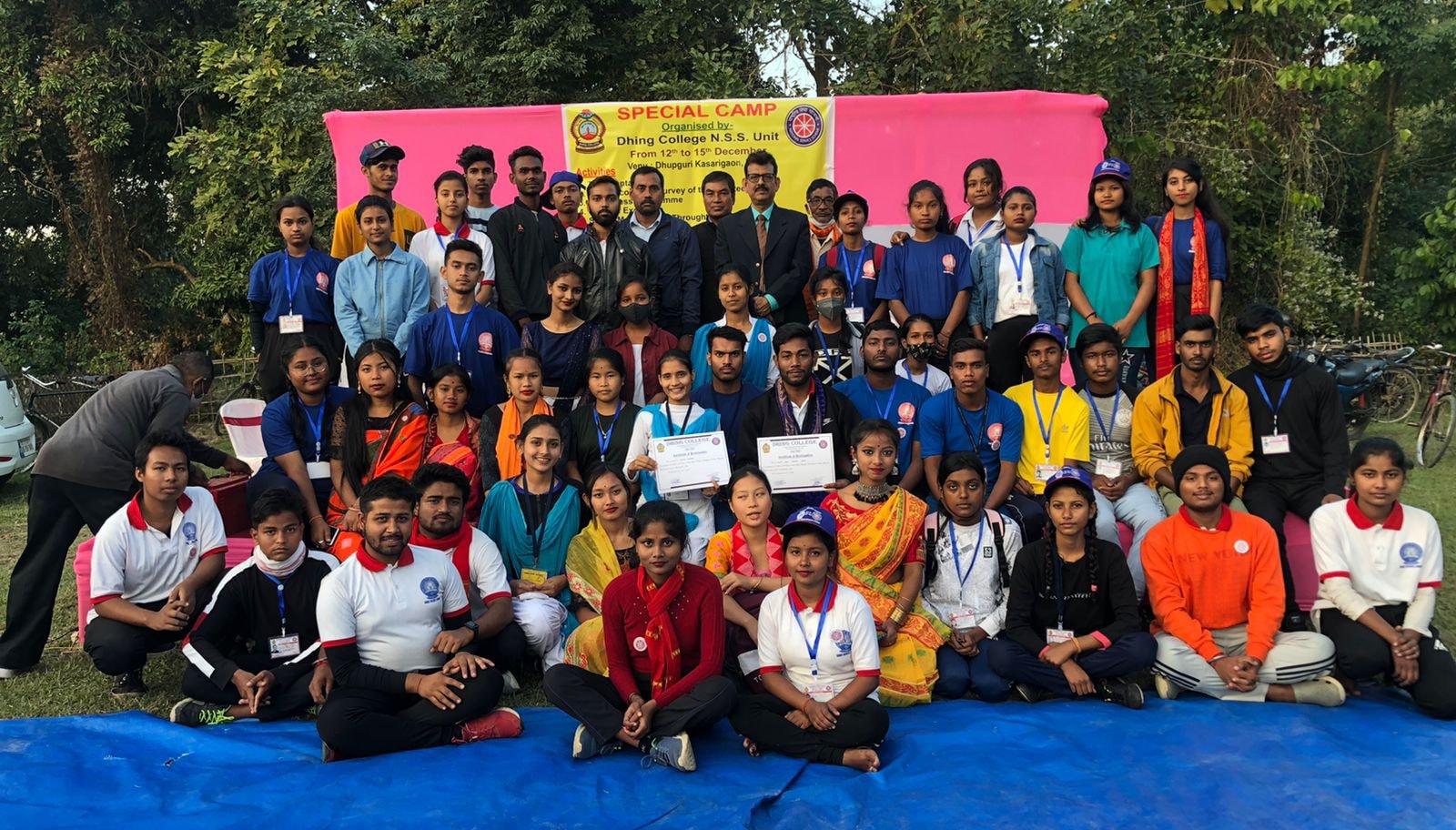 DHING college NSS UNITS | Nagaon