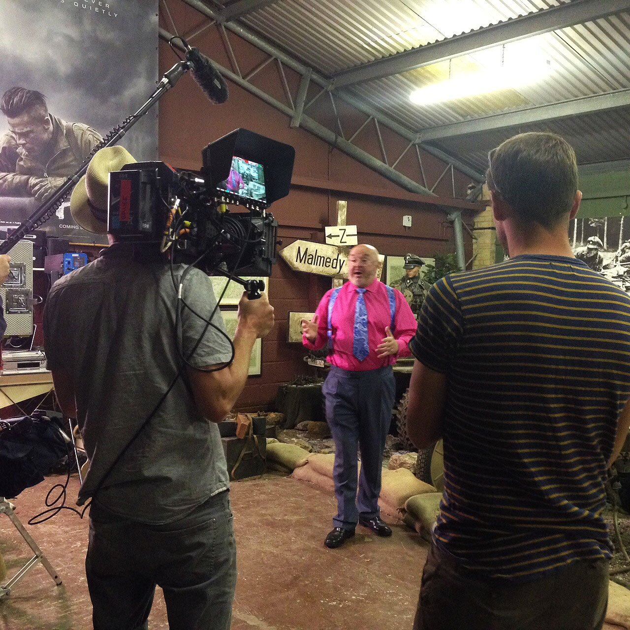 Quest - Great day filming with Bruce Crompton and the...